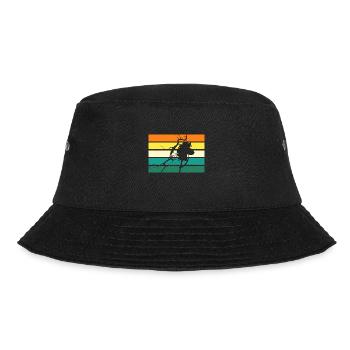 Steckenpferd Hobby Horsing - Bucket Hat - Schwarz - Vorne - Lela (165cm)