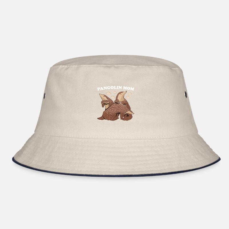 Pangolin Mom Pangolin Bucket Hat