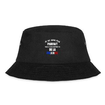 je ne suis pas parfait mais je suis supporter - Bob - noir - Devant - Lela (165cm)