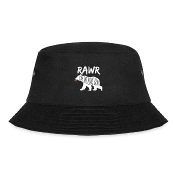 Rawr je suis l'anneau ours cadeau de mariage porteur de l'anneau - Bob - noir - Devant - Lela (165cm)