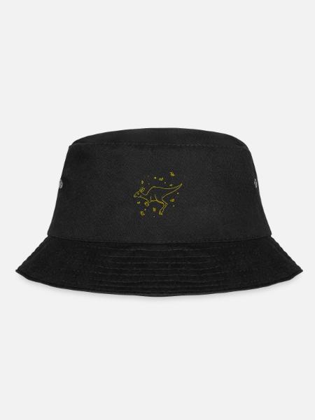 Känguru - Kangaroo - Australia - Outback - Bucket Hat - Schwarz