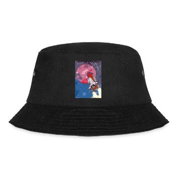 migrant_digi - Bucket Hat - black - Front - Lela (165cm)