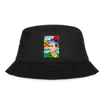 Cowboy Neal Cassady - Bucket Hat - Schwarz - Vorne - Lela (165cm)