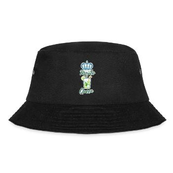 mojito Königin - Bucket Hat - Schwarz - Vorne - Lela (165cm)