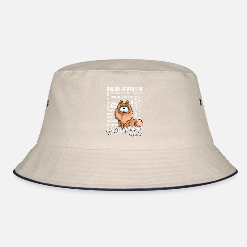 I'm German Spitz White Dwarf Bucket Hat