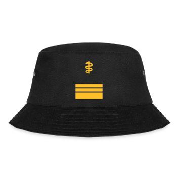 Admiraloberstabsarzt - Bucket Hat - Schwarz - Vorne - Lela (165cm)