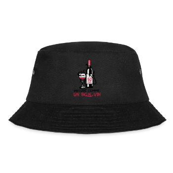 50 ans mature bouteille vin anniversaire - Bob - noir - Devant - Lela (165cm)