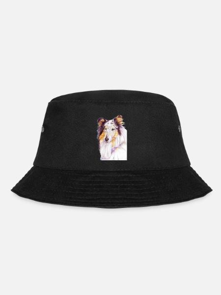 Collie bluemerle - Bucket Hat - black