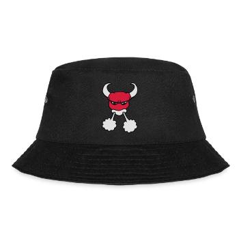 taureau angry bull comics animal from Chicago - Bob - noir - Devant - Lela (165cm)