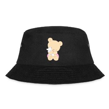 Bear hugging toy Teddy bear - Bucket Hat - Schwarz - Vorne - Lela (165cm)