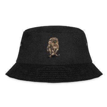 AD Owl - Bucket Hat - black - Front - Lela (165cm)