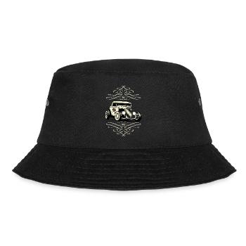 US Old Car - Bucket Hat - Schwarz - Vorne - Lela (165cm)