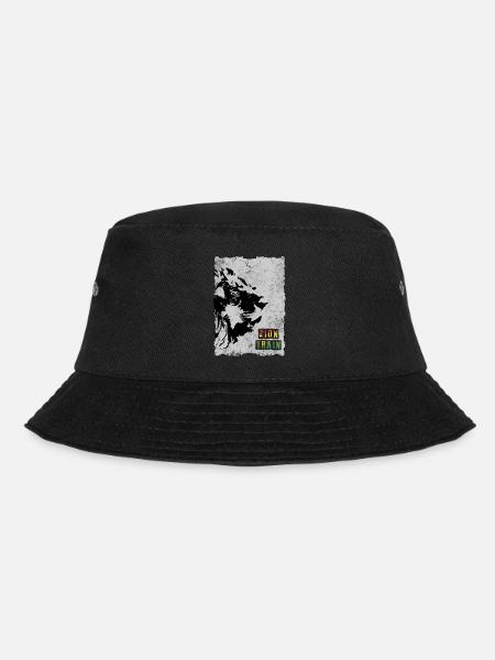 Reggae Zion Train Löwe - Bucket Hat - Schwarz