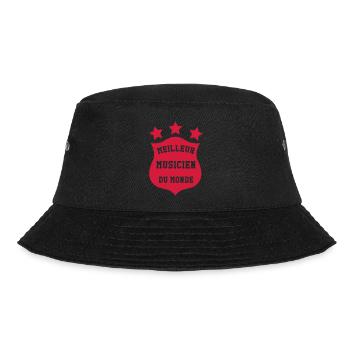 Musik / Musiker / Music / Musician - Bucket Hat - Schwarz - Vorne - Lela (165cm)