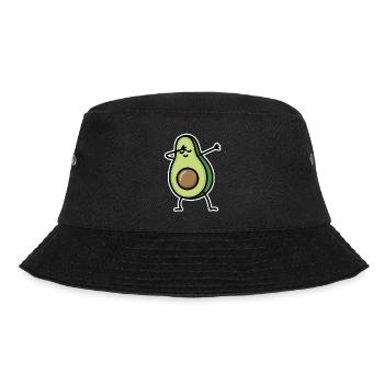 Avocado dab dabbing - Bucket Hat - black - Front - Lela (165cm)