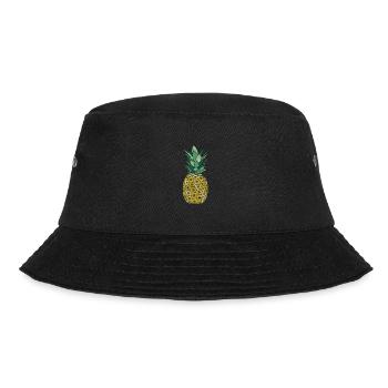 Ananas - Bucket Hat - Schwarz - Vorne - Lela (165cm)