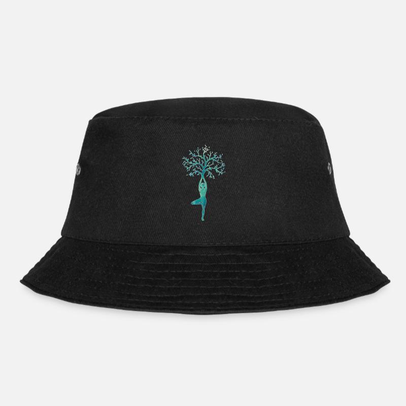 Yoga - Bucket Hat - Schwarz
