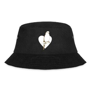 Pinson doux sur cœur - Bob - noir - Devant - Lela (165cm)