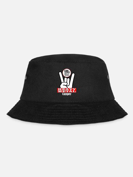 Heavy Metal Camper - Bucket Hat - Schwarz
