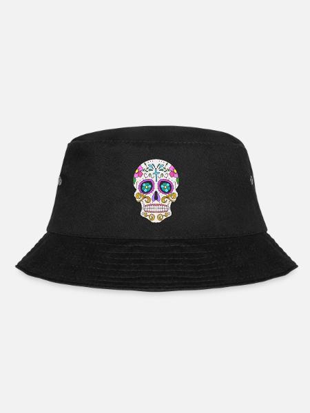 Mexicaines crâne Dia de los Muertos jour - Bob - noir