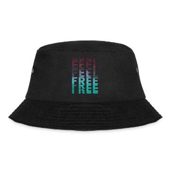 Feel Free Sens libre Sens de la vie Proverbe - Bob - noir - Devant - Lela (165cm)