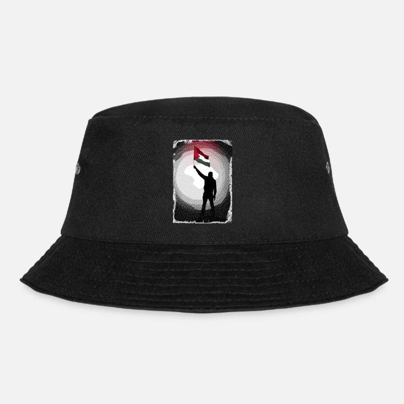 Palestine Drapeau Vies Comptent P5 - Bob - noir