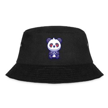 Panda Gaming T-SHIRT - Bucket Hat - black - Front - Lela (165cm)