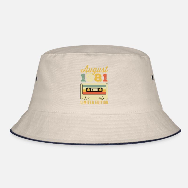 august 1981 Bucket Hat