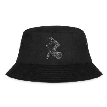 Fahrrad bmx vtt - Bucket Hat - Schwarz - Vorne - Lela (165cm)