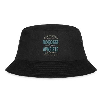 apnéiste bogosse Cadeau humour apnée - Bob - noir - Devant - Lela (165cm)