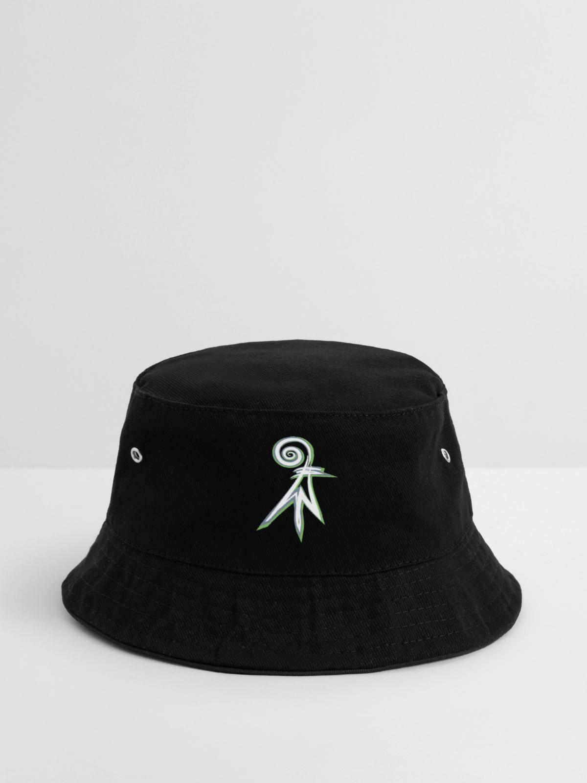 baslerstab Basel - Bucket Hat - Schwarz - Vorne