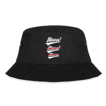 MAMA HIGH 3 KIDS TRIPLETS - Bucket Hat - black - Front - Lela (165cm)