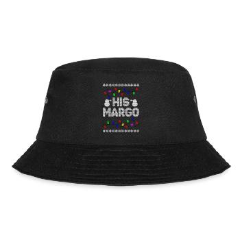 His Margo Her Todd Ugly Christmas Couple Matching - Bucket Hat - black - Front - Lela (165cm)
