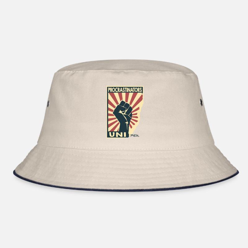 Procrastinators uni... meh Bucket Hat