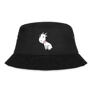 Goat Goat Buck - Bucket Hat - black - Front - Lela (165cm)