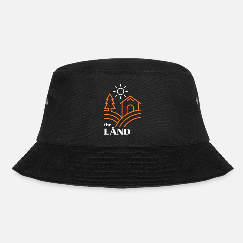 The Länd - Bucket Hat - Schwarz