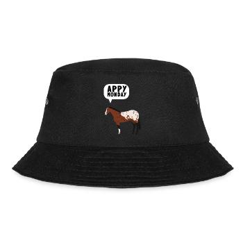 Appaloosa Horse Ranchers Riders Horse Show - Bucket Hat - Schwarz - Vorne - Lela (165cm)