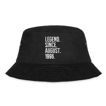 Legend Since August 1996 - Bucket Hat - black - Front - Lela (165cm)