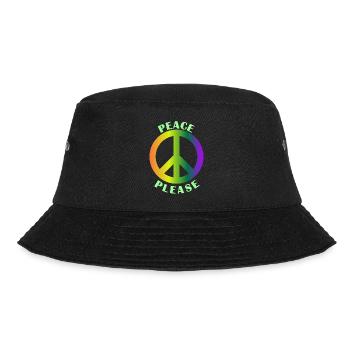Peace Blease - Bucket Hat - Schwarz - Vorne - Lela (165cm)