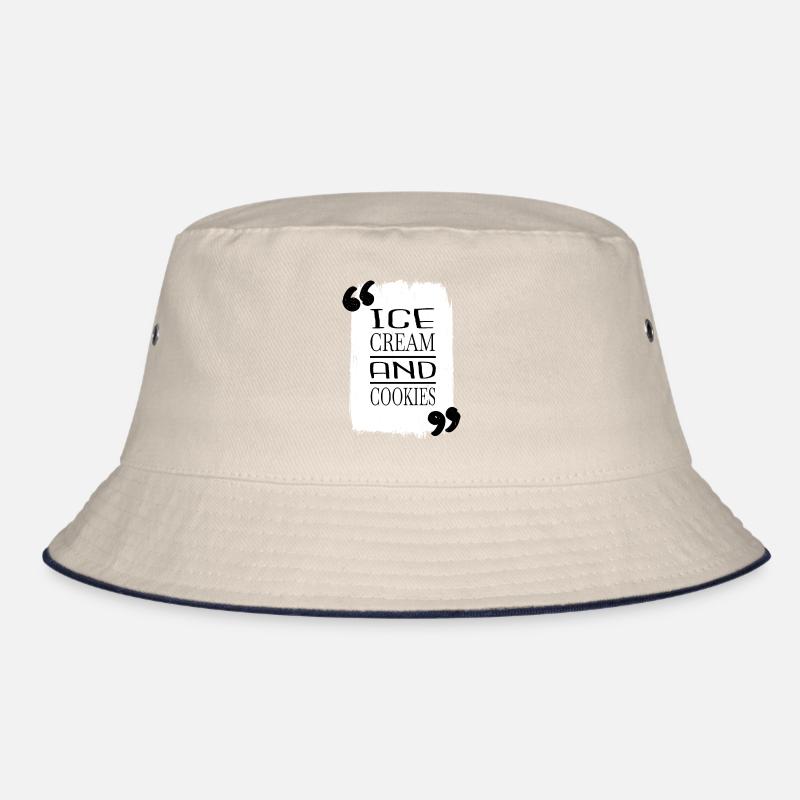 ice cream cone dessert bakery Bucket Hat