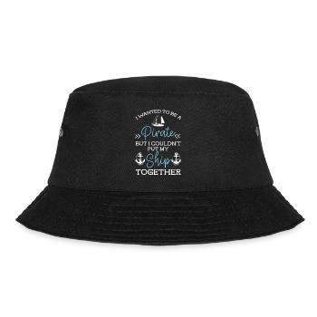 Ship Boat Skipper Cruise - Bucket Hat - black - Front - Lela (165cm)