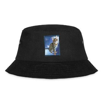 Tabby - Bucket Hat - black - Front - Lela (165cm)