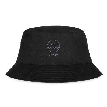 Ocean love, beach, coast, vacation, holidays, sea - Bucket Hat - Schwarz - Vorne - Lela (165cm)