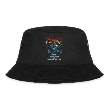 downhill - Bucket Hat - Schwarz - Vorne - Lela (165cm)