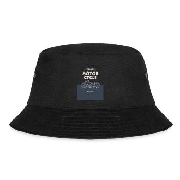 classic ride is life - Bucket Hat - Schwarz - Vorne - Lela (165cm)