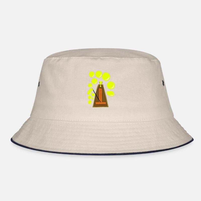 Modifiziertes Metronom Bucket Hat
