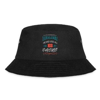 christmas pajama this christmas frc automatic - Bucket Hat - black - Front - Lela (165cm)