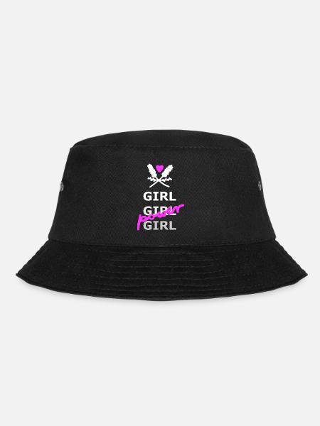 Girl Power - Bucket Hat - black