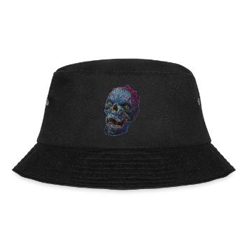 Halloween Scary Monster - Bucket Hat - black - Front - Lela (165cm)