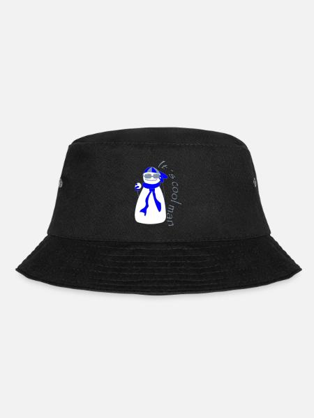 It s cool man - Bucket Hat - Schwarz